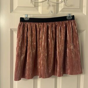 Girls, Old Navy Skirt, Rose Pink Shimmer, Size 10-12